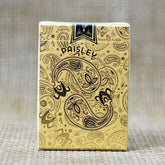 Paisley Magical Gold Playing Cards